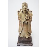 Chinees soapstone handgesneden Immortal God Beeld