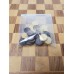 Dambord - schaakbord met damstenen hout