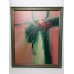 Nancy van Hussen, 2 abstracte schilderijen olieverf op doek