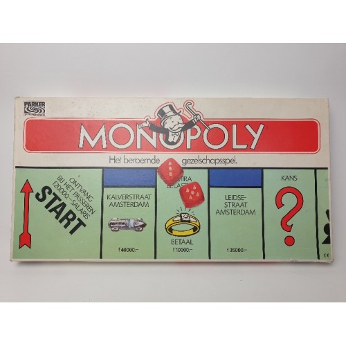 Monopoly met metalen pionnen