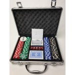 Pokerset in aluminium koffer, versie 1