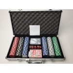 Pokerset in aluminium koffer, versie 2
