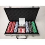 Pokerset in aluminium koffer, versie 4