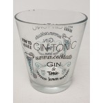 Gin tonic glass summer cocktails
