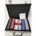 Pokerset in aluminium koffer, versie 10