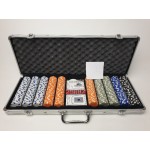 Pokerset in aluminium koffer, versie 11