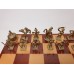 Vintage Ashanti Tribal Art schaakset. Handgemaakt brons jaren 60