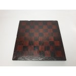 Handgemaakt schaakbord van hardhout