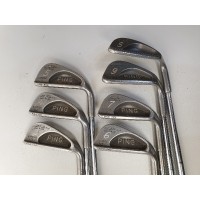 Ping Karsten III golfclubs, 3, 4, 5, 6, 7, 9 en S. Rechts
