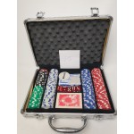 Pokerset in aluminium koffer, versie 15