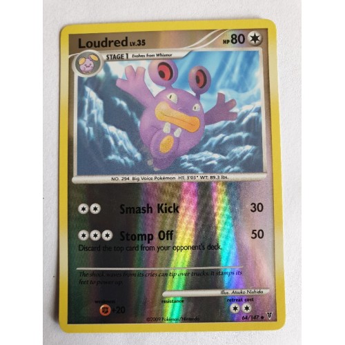 Loudred - 64 / 147 - Uncommon Reverse Holo