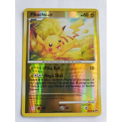 Pikachu - 71 / 99 - Common Reverse Holo