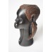 Afrikaans beeld van hoofd van man uit hardhout nigeria