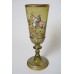 Antiek glazen Pokal Theresienthal Enameled Knights ca.1900