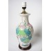 Antieke vaas lamp porselein met chinees / japanse afbeelding