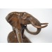 Robert Glen, De reus van de afrikaanse Savannen olifant brons + certificaat