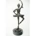 Chiparus ballerina brons sculptuur Art Deco danseres beeldje
