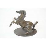 Renaissance paardje van brons van Franklin Mint