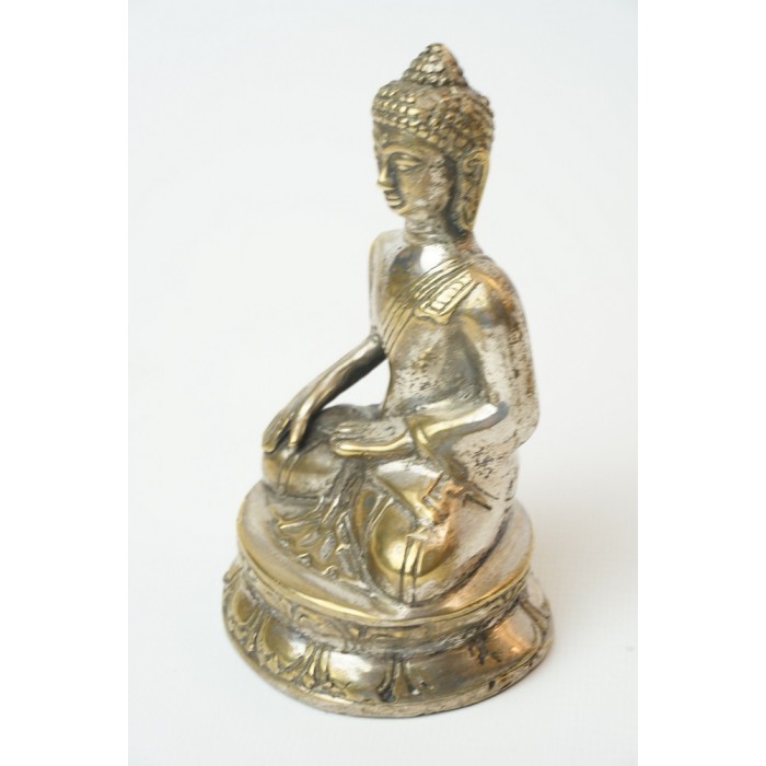 afstuderen verbinding verbroken morgen Thaise Boeddha heeft de mudra (handhouding) Bhumisparsamudra