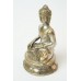 Thaise Boeddha heeft de mudra (handhouding) Bhumisparsamudra