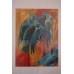 Uniek aquarel schilderij van Anita Ammerlaan 'In Vogelvlucht" 
