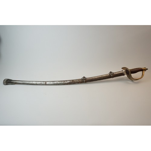 Cavalerie sabel incl metalen schede (replica naar model 1860?)