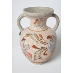 Griekse handgemaakte vaas, museum replica 4